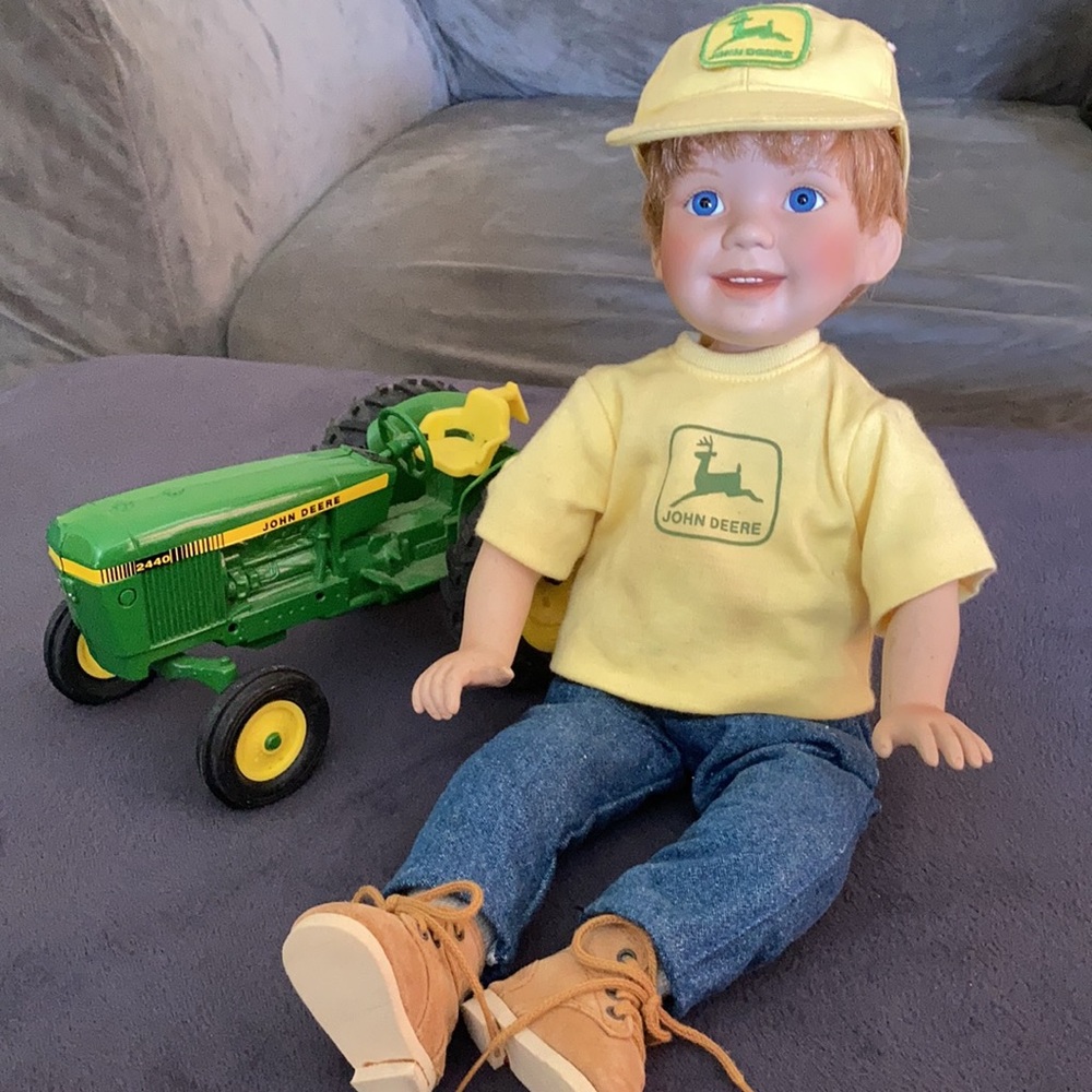 Danbury Mint John Deere doll “Bobby”
